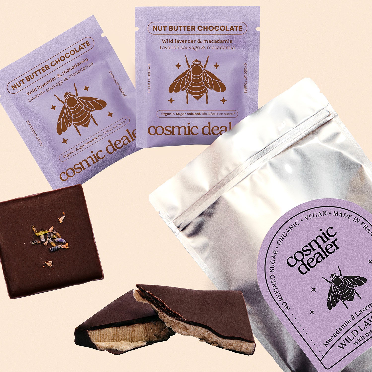 Wild Lavender & Macadamia Chocolates