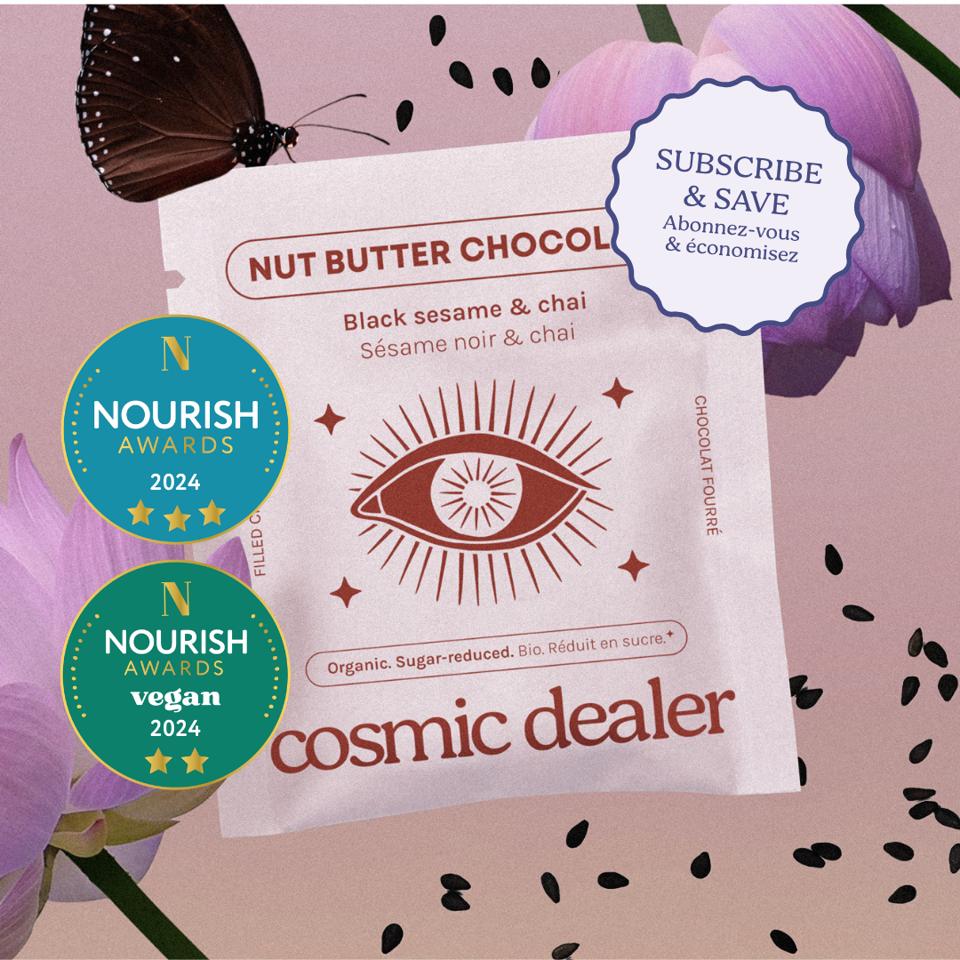 Black Tahini & Chai Chocolates