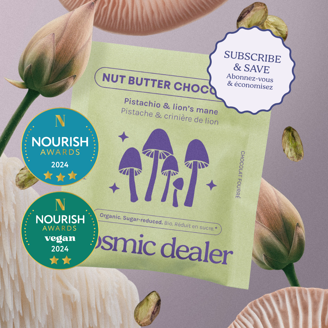 Pistachio & Lion's Mane Chocolates