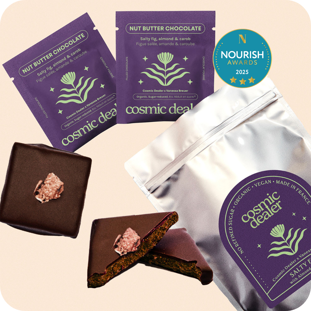 Salty Fig & Roasted Almond Chocolates