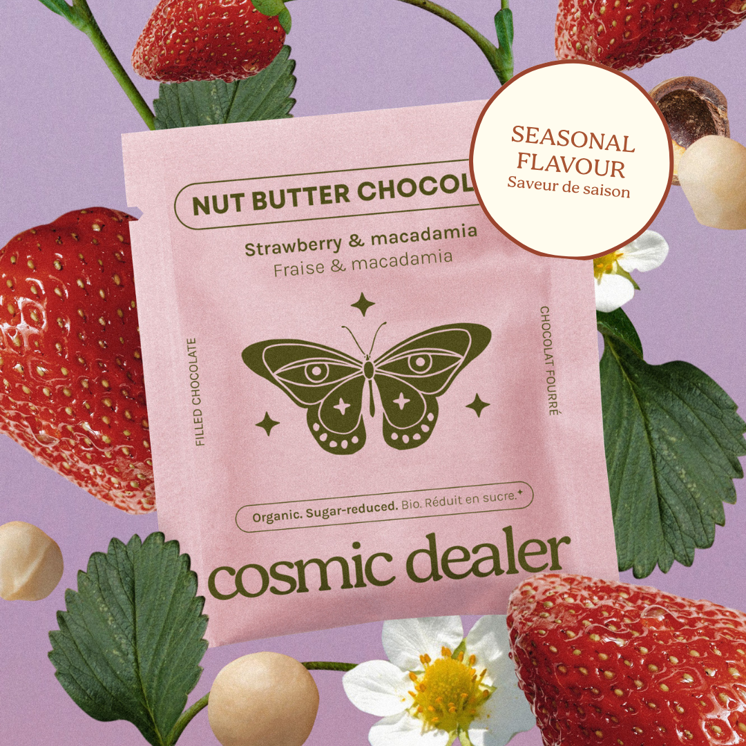 Strawberry & Macadamia Chocolates