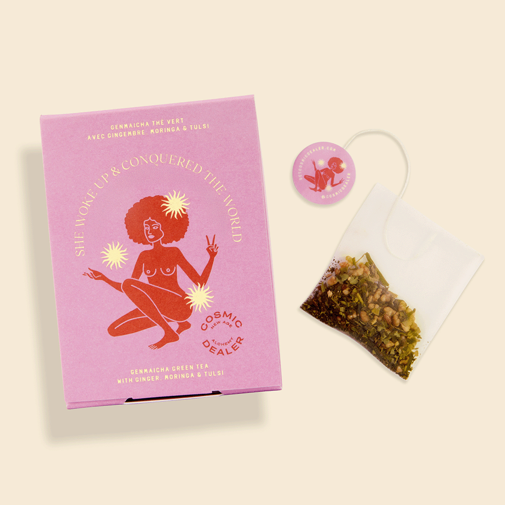 Genmaicha Ginger & Tulsi Green Tea