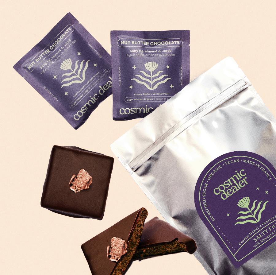 Salty Fig & Roasted Almond Chocolates