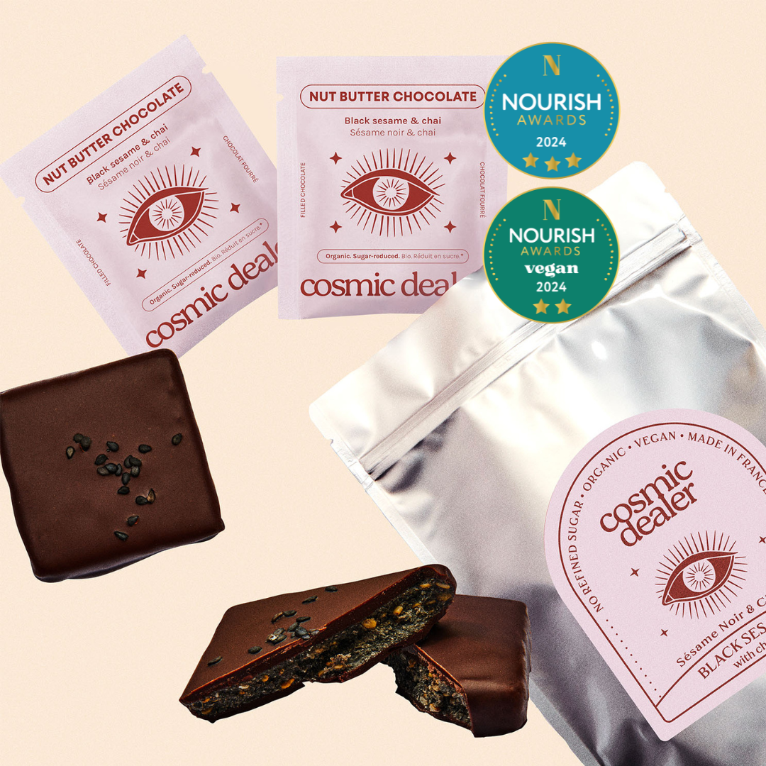 Chocolats Sésame Noir & Chai 