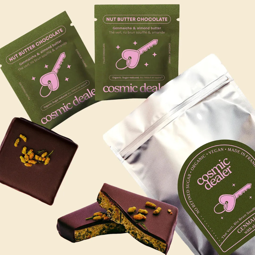 Genmaicha & Almond butter