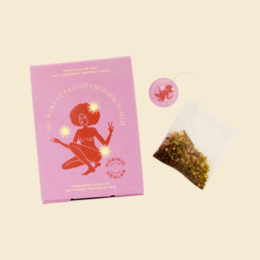 Genmaicha Ginger & Tulsi Green Tea