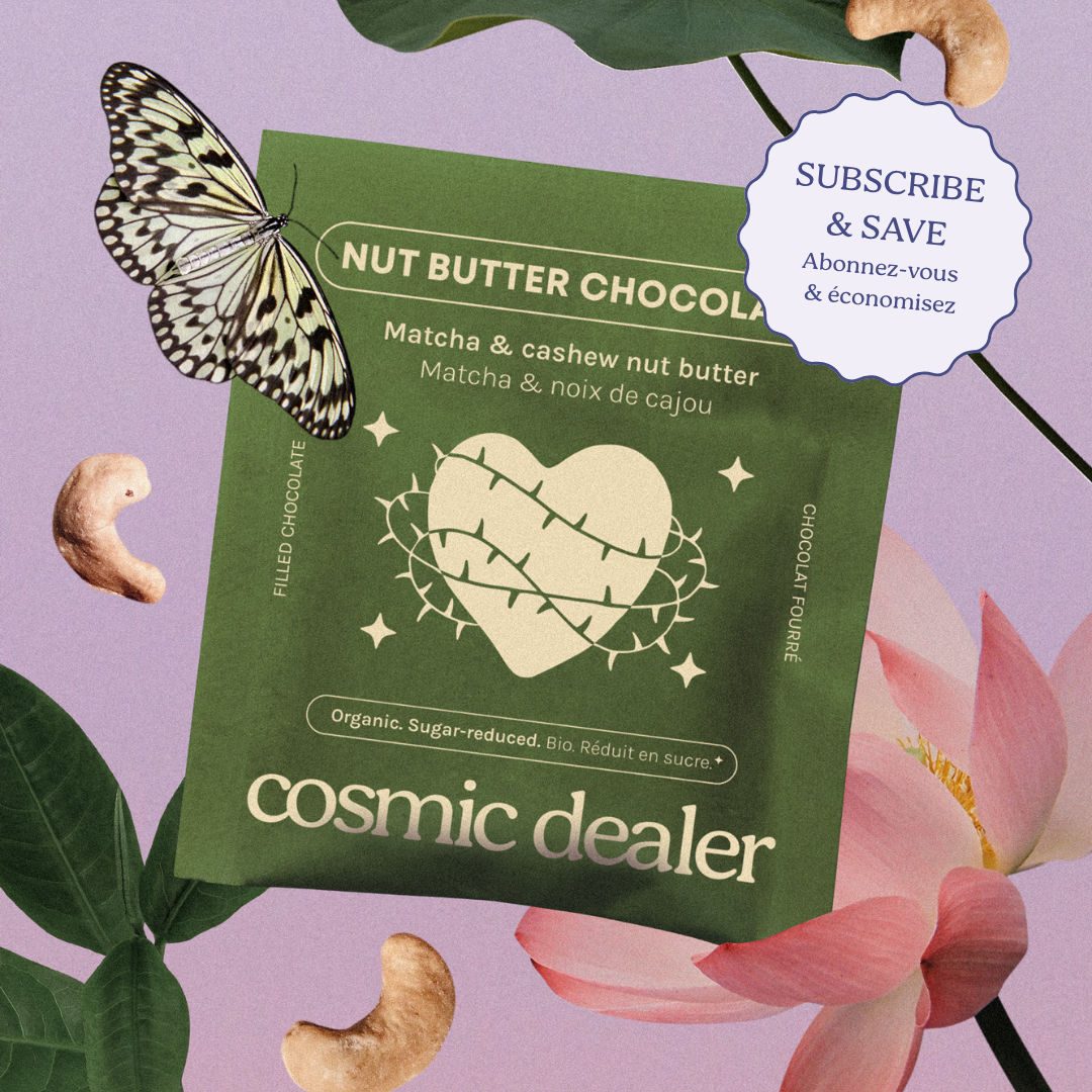 Matcha & Cashew Chocolates