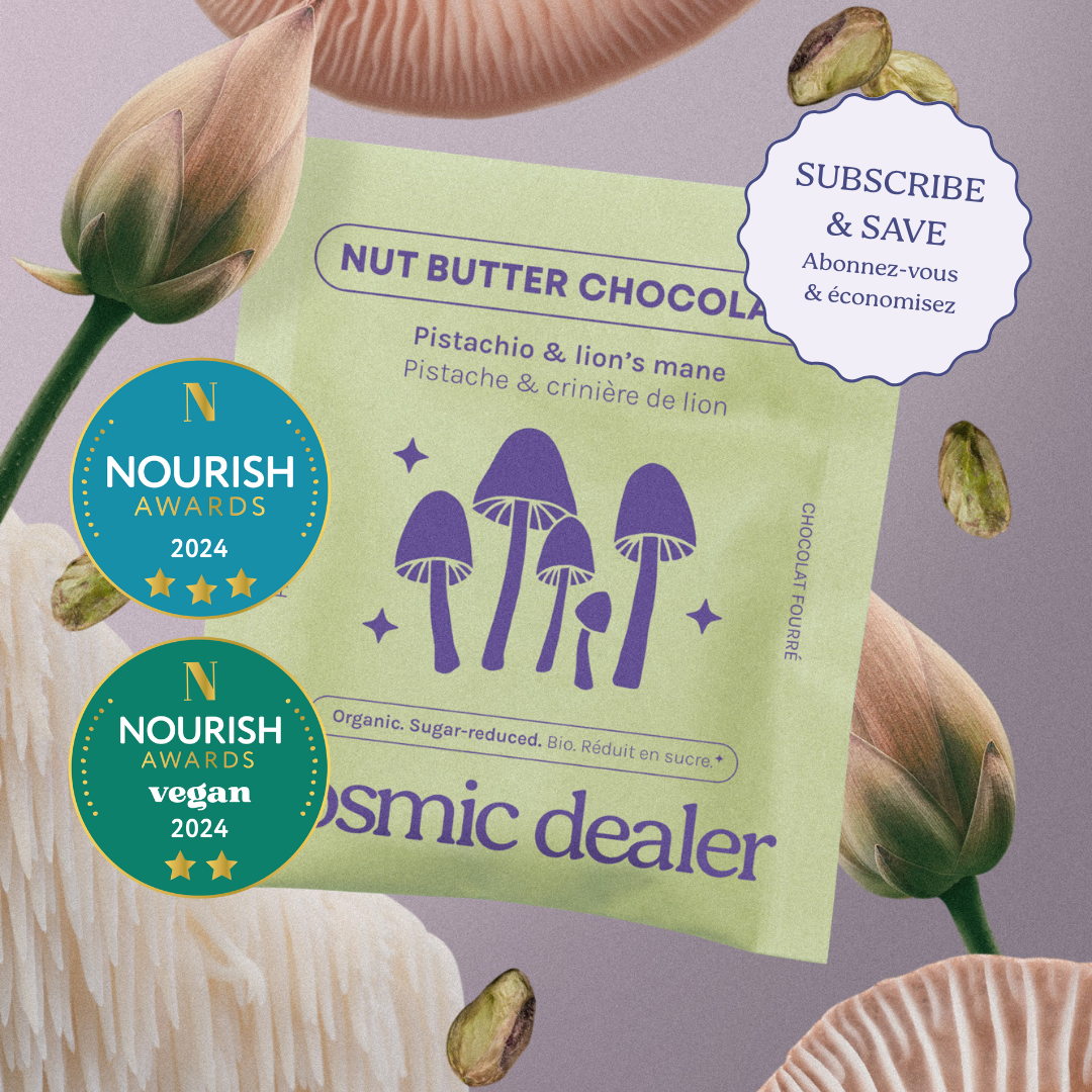 Pistachio & Lion's Mane Chocolates