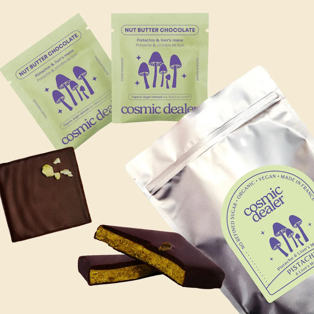 Chocolats Pistache & Crinière de Lion