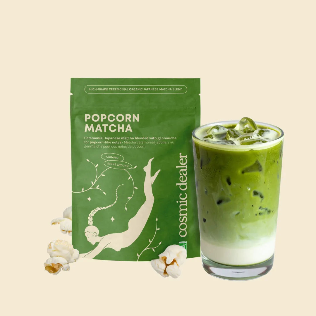 Popcorn Matcha – COSMIC DEALER